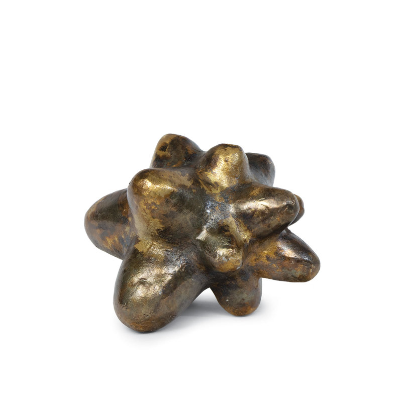 Amor - objet en métal , H 4,25 po x l 5 po x P 5 po