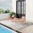 Apricot Brown PP Single Chair Two-Piece Set With Coffee Table, Suitable For Both Indoor And Outdoor Use. Chairs Are Self-Assembly Required, Coffee Table Is Easy To Assemble.