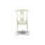 Ensemble de mobilier de salle à manger 5 pièces comprenant une table de cuisine ronde avec Dropleaf et 4 chaises de salle à manger, 42 po x 42 po, lin blanc-1005409575-1067371087-1064442624