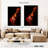 Abarca Flaming Bass Guitar-108442215
