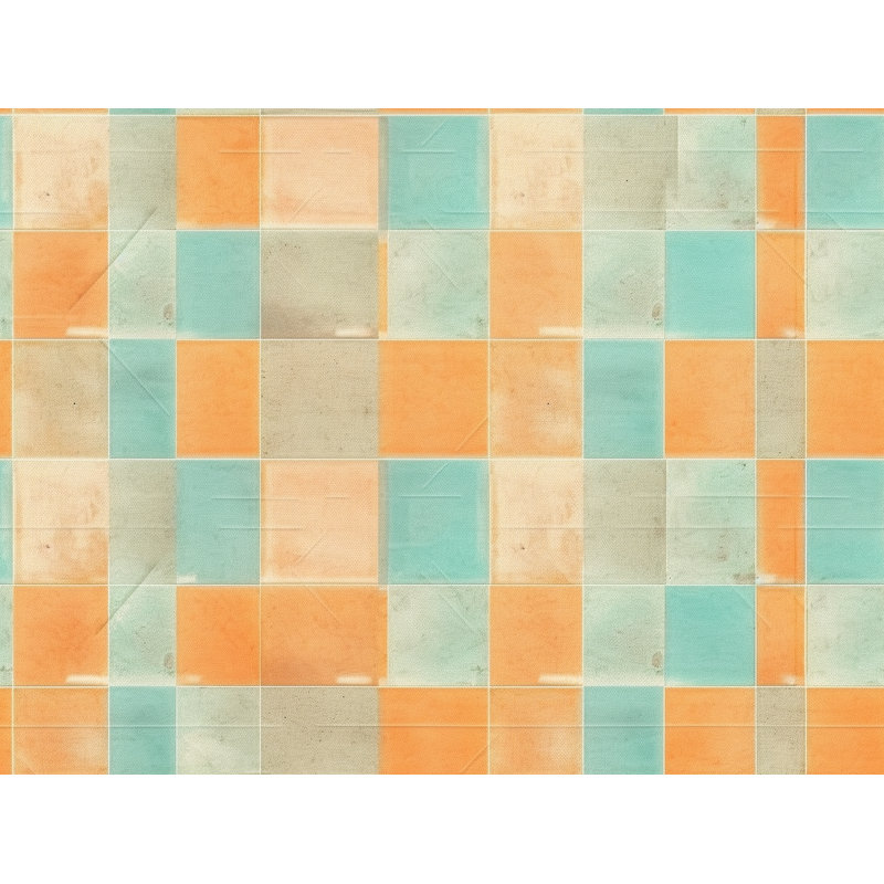 Couverture polaire à carreaux, Jeté