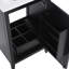 Meuble-lavabo de 20,3 po avec lavabo, tiroir fonctionnel, tablette de porte, porte à fermeture en douceur-109906624