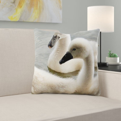 Coussin swans