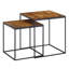 Pocklington Solid Wood Top Living Room Table Set