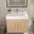 29.5" Wall-Mounted Single Bathroom Vanity Set-98420034