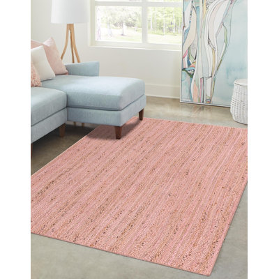 Tapis rose tressé Schellsburg
