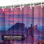 Rideau de douche Arizona Sunrise Tribal Valley-1999197530