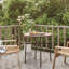 Hardine Round Outdoor Dining Table , 45cm cm W 45cm cm D-2097577965