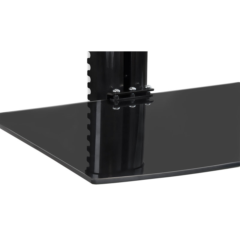 Montez-le! Support mural flottant pour tablette, 17,6 lb Capacité, verre trempé teinté noir