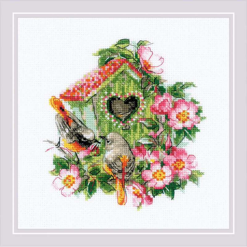  Kit de point de croix compté Happy Together R2092