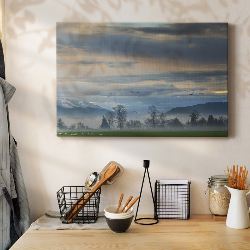 Misty Horizon-Gallery Wrapped Canvas, H 12 po x l 18 po