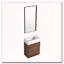 Meuble-lavabo flottant avec base simple pré-assemblée