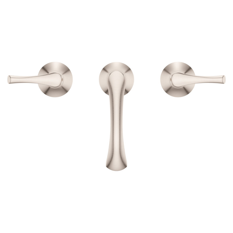 Rhen Widespread Lavatory Faucet in , Brushed Nickel