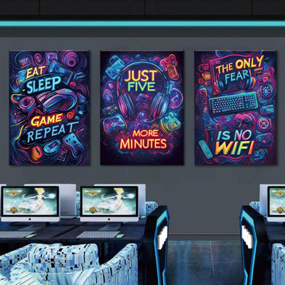 3 Piece Wrapped Canvas Print