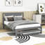 Lit plateforme double avec lit gigogne réglable-1971116271
