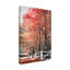 « automne rouges iv », photographie sur toile-32716160