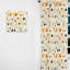 Mcm Minimalist Charm I - Rideau en velours Mid-Century - obscurcissant - 1 panneau-107575137