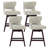 26" Solid Wood Swivel Counter Stool-1225213671-1225213667