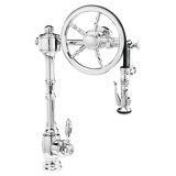 Wheel Pulldown Faucet