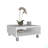 Minimalistic Square Coffe Table With Open Storage-246813764