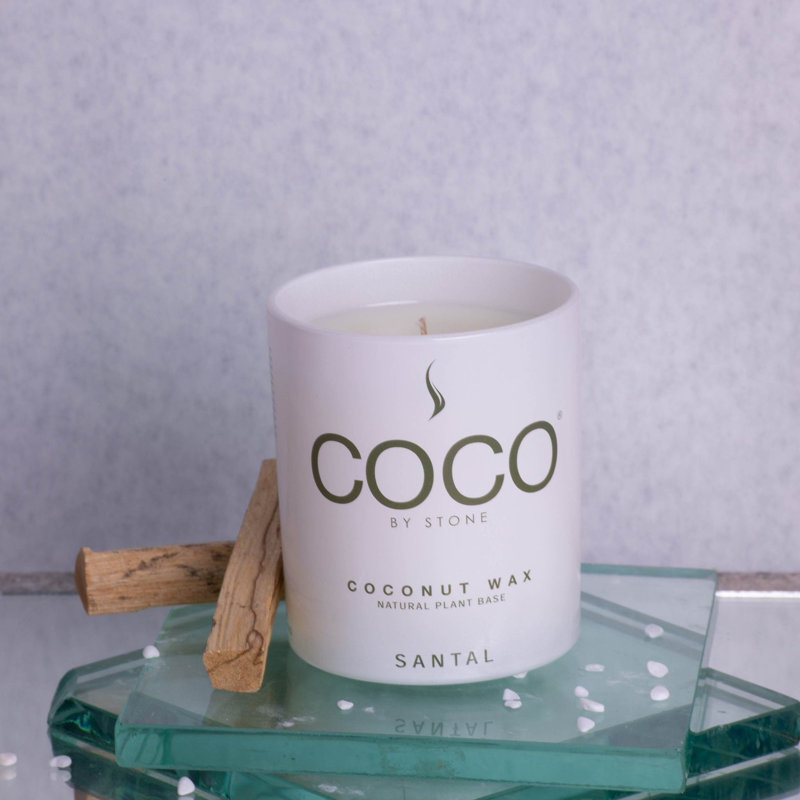 Bougie en cire Santal, Pot de 11 oz