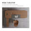 Bureau de direction en L 70,87 po-507447546