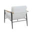 Fauteuil en polyester 32,25 po Durr-1319626867