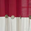 Cotton Blend Semi Sheer Curtains / Drapes Single Panel