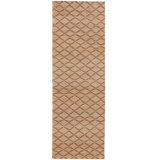 Ricochet Jute / Sisal Geometric Area Rug in Yellow/Black