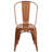 Peterson Armless Metal Indoor-Outdoor Stackable Dining Chair-1922576682