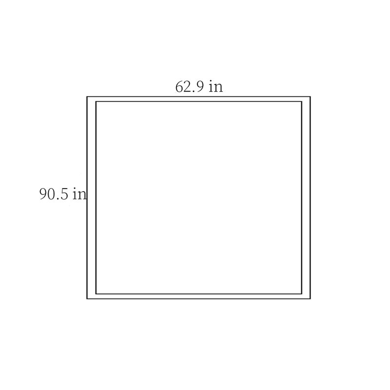 Rozel, Rectangle 5 pi 3 po x 7 pi 7 po