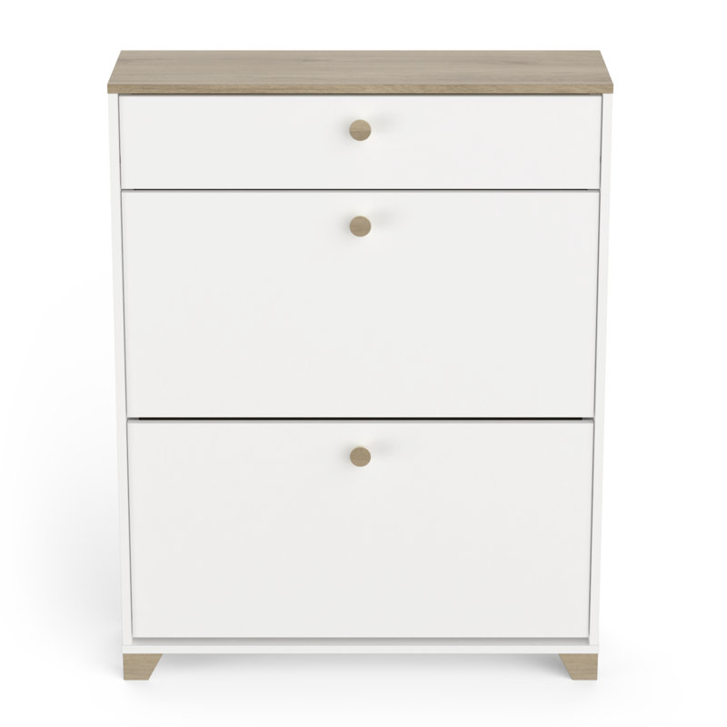 Beckum 12 Pair Shoe Storage Cabinet