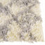 Tapis à poil long gris treillis Griego-1295641874