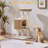 36? Tall Cat Tree House with Soft Cushion