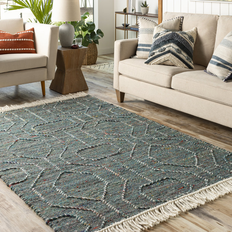 Aiman Geometric Indoor Rug, Rectangle 6' x 9'