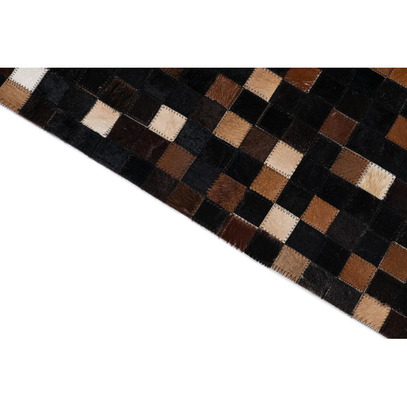 Tapis brun foncé Isidore