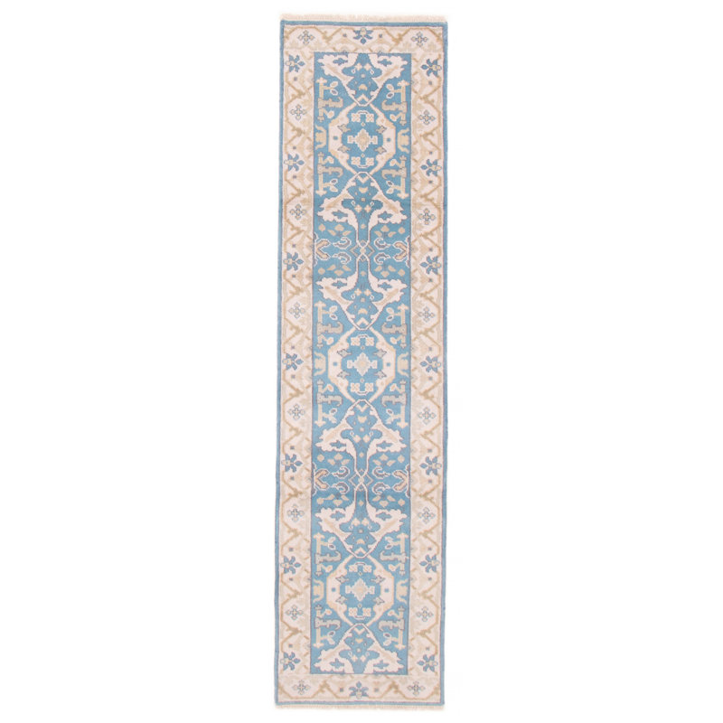 Tapis bleu unique de 2 pi 6 po x 9 pi 9 po Arkhurst