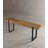 Fleener 55.25'' Solid Wood Top Console Table
