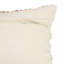 Housse de coussin décoratif contemporaine 100% coton à franges Color Block-2055327232-2055327260