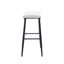 Ensemble de tabourets de bar avec repose-pieds et repose-pieds en métal-306509210
