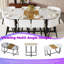 Ensemble de table de salle à manger 9 pièces 9 pièces-1917357084