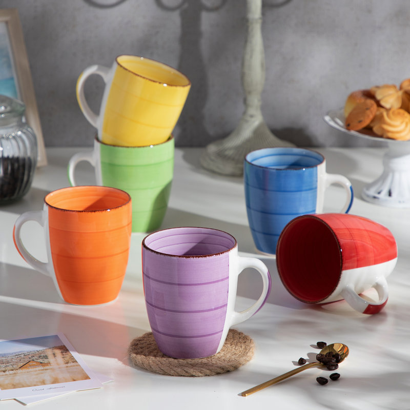 Bonita Stoneware Coffee Mug, Mint