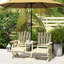 Banc de jardin Outsunny