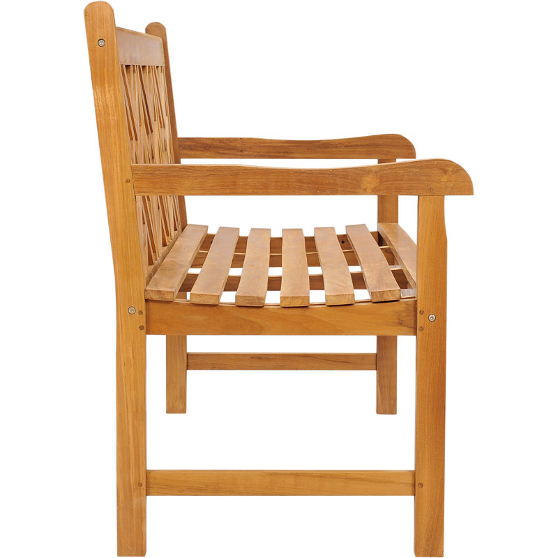 Acworth Outdoor Teak Bench, 71" W x 26" D