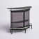 Chichica Bar Table with Wine Storage