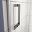 Porte de douche en verre, porte coulissante, avec verre trempé de 5/16 po 6074-113931011