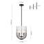 Luminaire bol suspendu en verre 3 lumières-885500874