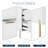 Ruthi Modern Manufactured Wood Nightstand with 2-Drawer-2027439853