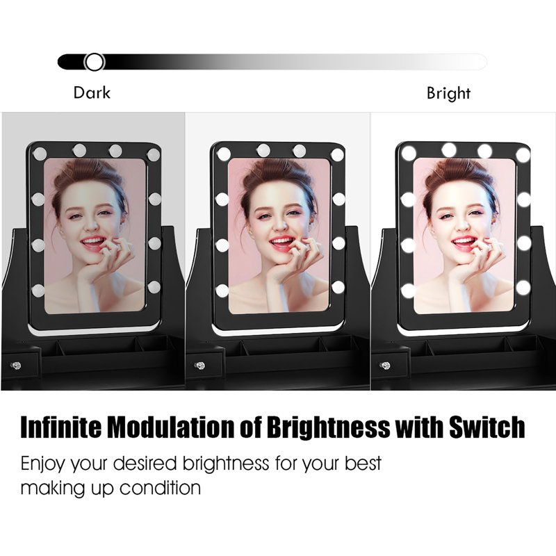 Aycock Vanity, Black