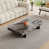 Plateau gris/ base noire